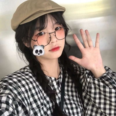 可爱风小清新情侣头像女
