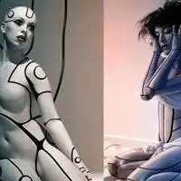  一半机械一半魔鬼头像微信头像图片大全