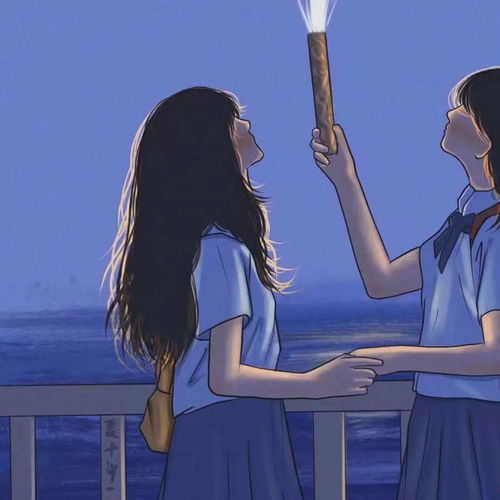  动漫闺蜜头像