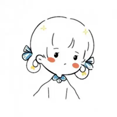 线条头像女简约可爱手绘女生黑白线条头像 线条头像女简约可爱手绘女生黑白线条头像