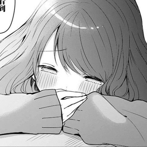  黑白小众日漫女头