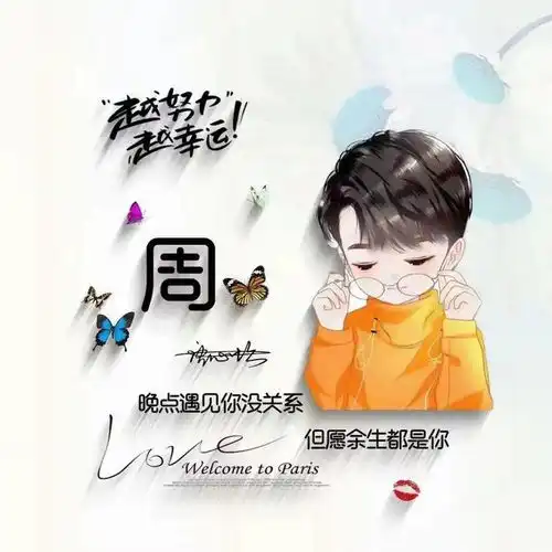 藤井树情侣头像名字大全