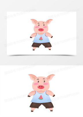  可爱猪pig图片萌萌头像合集熊猫办公