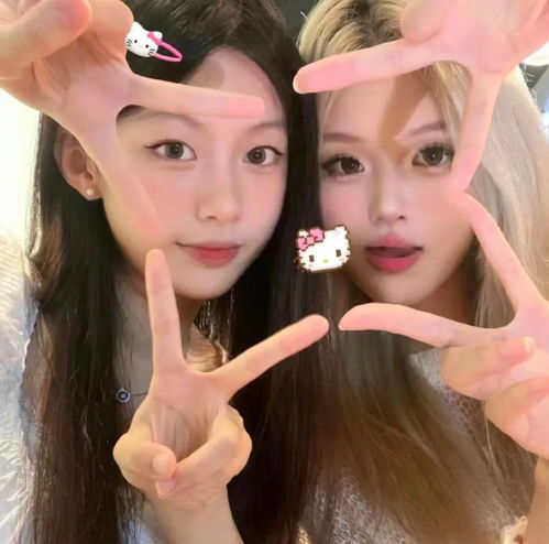  清新可爱闺蜜头像一对两张可爱闺蜜头像双人