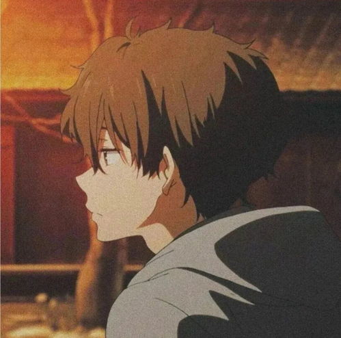  动漫男头我将目不斜视,且永远如此
