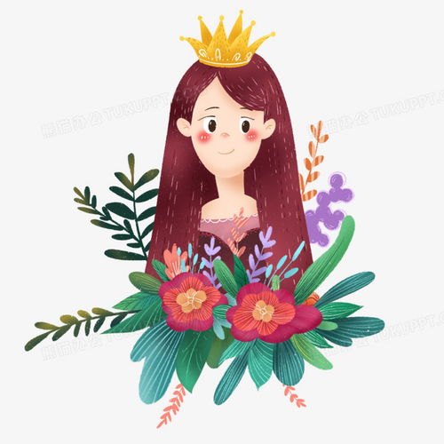  原创卡通女王节女生元素png图片素材免费下载psd格式30003000像素熊猫办公