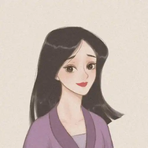  胶片插画头像系列