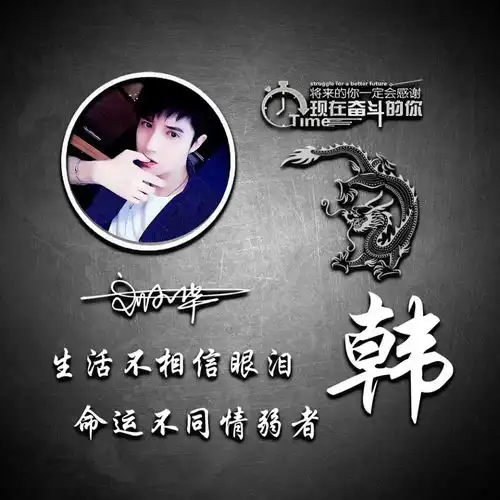  百看不厌的微信头像,大气励志立体签名头像,不要错过了