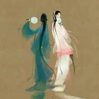 情侣头像.古风青蛇