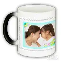  图武汉快乐大本营同款情侣变色杯diy定做加热水显照片杯子定做武汉其他物品交易