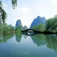  找一个山水花草之类的微信头像图片