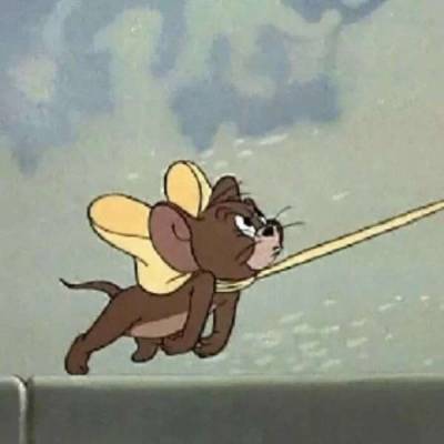  猫和老鼠情侣头像一左一右汤姆和杰瑞情侣头像一对两张分开