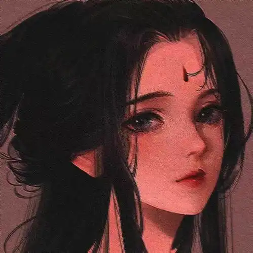 情侣头像复古小众古风