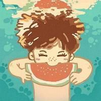  夏日小清新西瓜头像微信头像图片大全