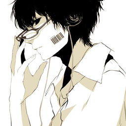 黑白无牙仔情侣头像男生