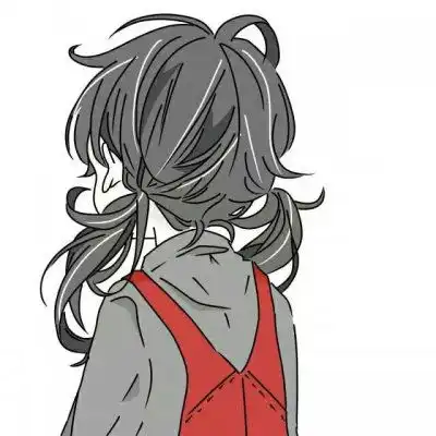  二次元动漫女生头像丧气小萝莉