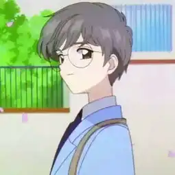 清爽卡通情侣头像野崎