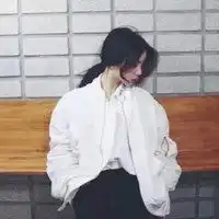  白衬衫情侣头像单人微信头像图片大全