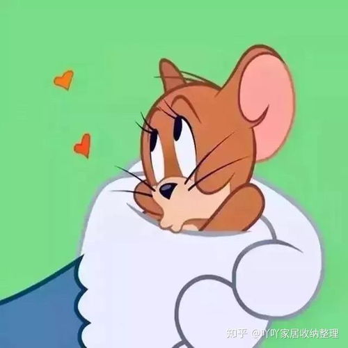  猫和老鼠情侣头像卡通动漫情侣头像