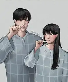  韩国超甜情侣漫画,让人看了脸红心跳,网友高呼太甜了