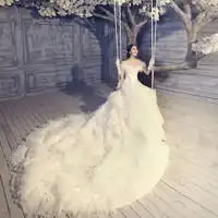  qq女生穿婚纱头像大全