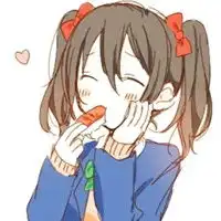  qq头像吃货女生