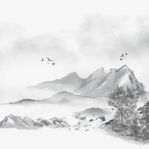 卡通创意山水画中国风风景元素png图片素材下载风景png熊猫办公 卡通创意山水画中国风风景元素png图片素材下载风景png熊猫办公