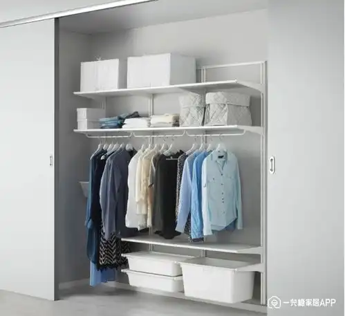  像乐高玩具一样搞定卧室储物,宜家这个产品颠覆了传统衣柜