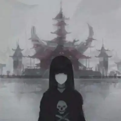  黑化的头像动漫少女病娇黑化的女生动漫头像