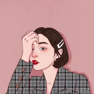 手绘情侣头像一男一女,所有的深爱都是秘密 手绘情侣头像一男一女,所有的深爱都是秘密