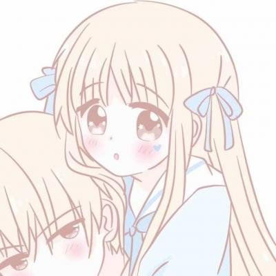  情侣头像甜