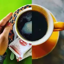  这对异地恋情侣将分开旅行时的照片完美地拼在了一起,原来这才是远距离恋爱的正确打开方式