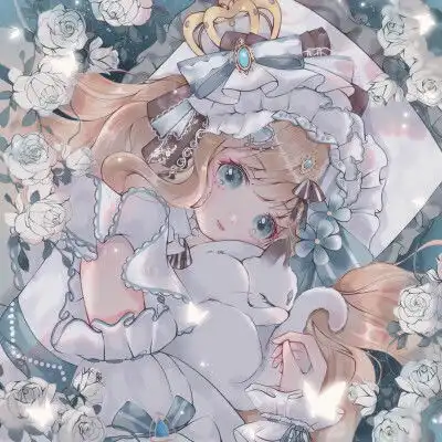  女生头像动漫女头可爱二次元仙气