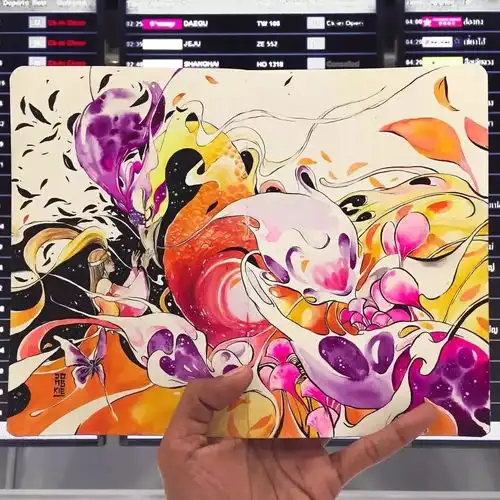 当水彩遇上野生动物,美炸了 当水彩遇上野生动物,美炸了