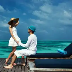 男男双人情侣头像诡异