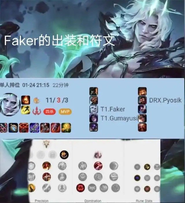  faker佛耶戈试玩,团战以一敌四震撼全场,看完谁敢说魔王已老