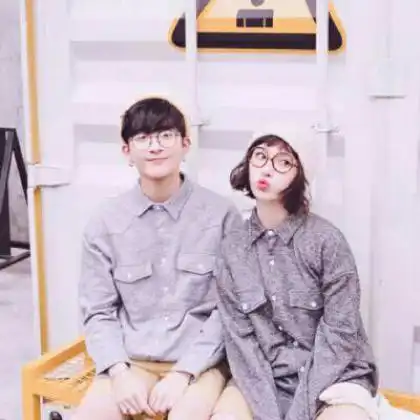 情侣头像潮一点婚纱