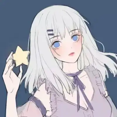 情侣头像复古小众动漫女