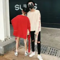  个性超拽情侣头像一对两张2018你若离去巴掌扇去