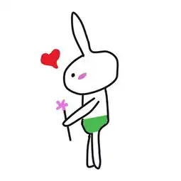 简笔小人情侣头像一对qq