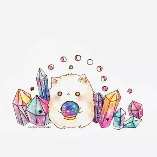  学生党最爱画风可爱萌q版手绘超卡哇伊