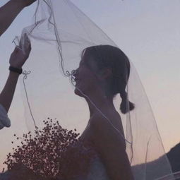  穿婚纱的女生唯美头像韩版伤感女生婚纱头像