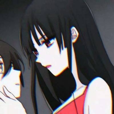  虐狗专用情头动漫一对两张动漫恩爱甜蜜情侣头像