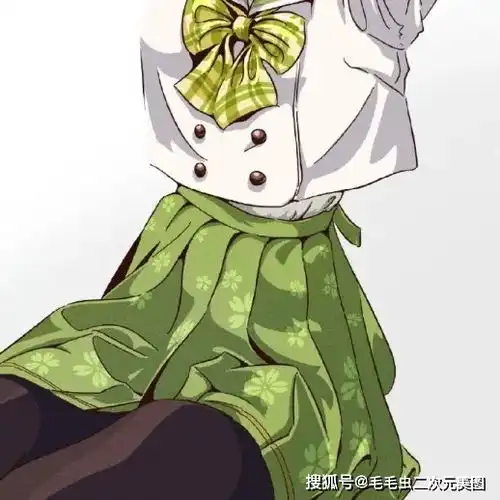  百褶裙细节绘画展示