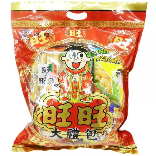  花生糖旺旺大白兔奶糖...没这些零食都不算过年
