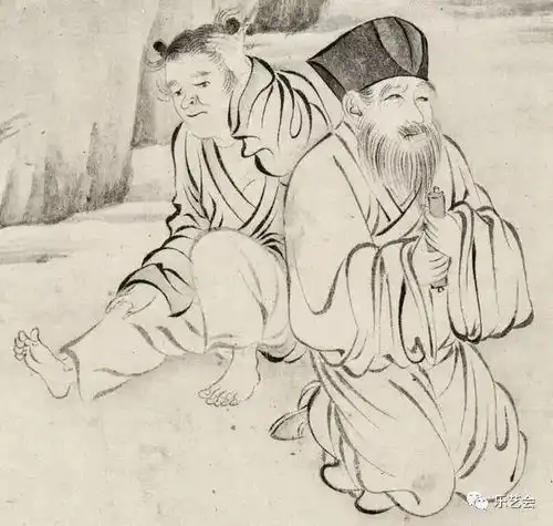  老赵聊二郎角色之金头奴系列4中古艺术图像史中的黄头小厮们中篇