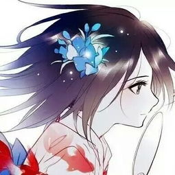  穿和服漂亮情侣头像2张
