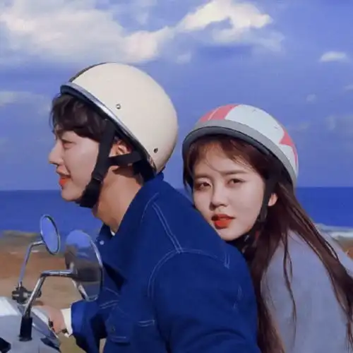  超甜情侣头像因为你,我的心脏总是忙个不停