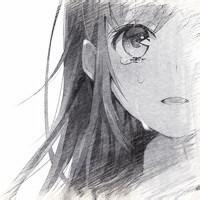 素描女孩人物头像人物头像素描
