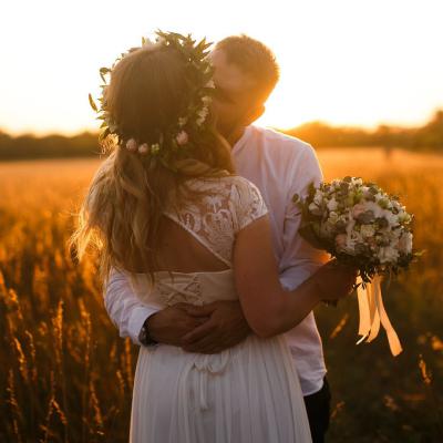  婚纱情侣头像欧美婚纱照一男一女